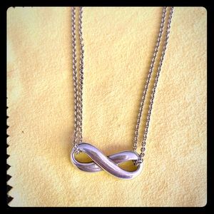 James Avery Infinity necklace 18”